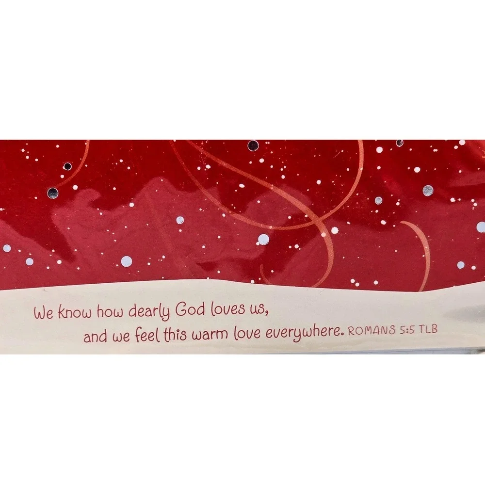 New‎ Vintage Red Holiday Religious Brag Book Photo Album